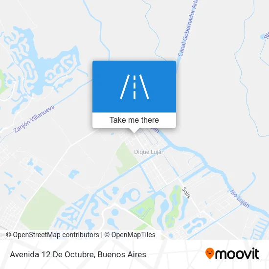Avenida 12 De Octubre map