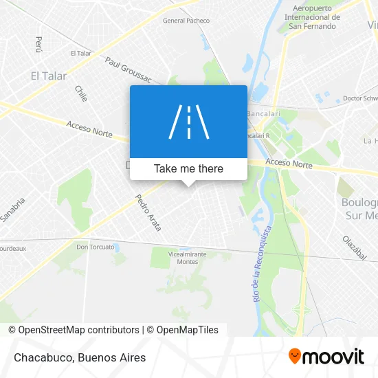 Chacabuco map