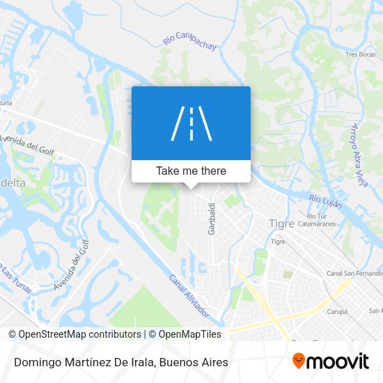 Mapa de Domingo Martínez De Irala