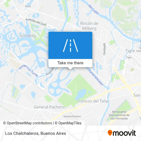 Los Chalchaleros map