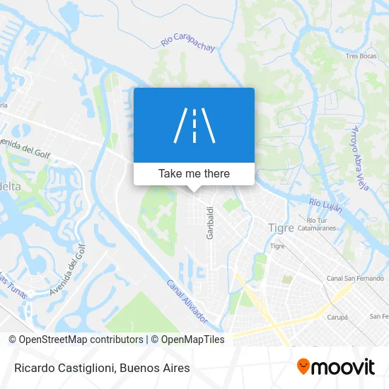 Ricardo Castiglioni map