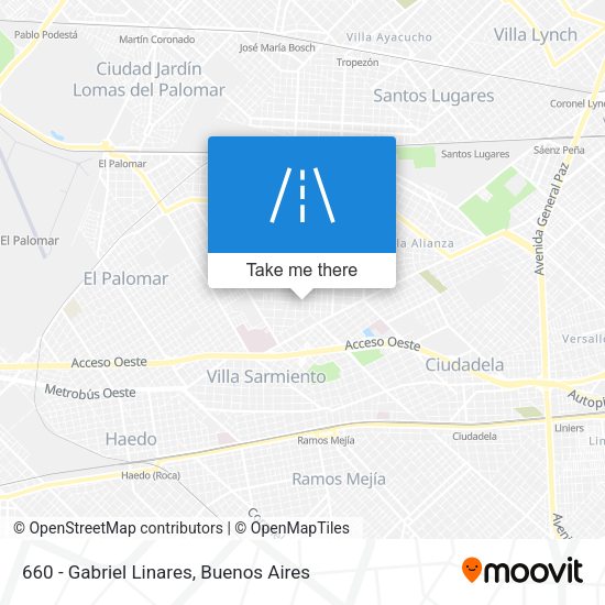 Mapa de 660 - Gabriel Linares