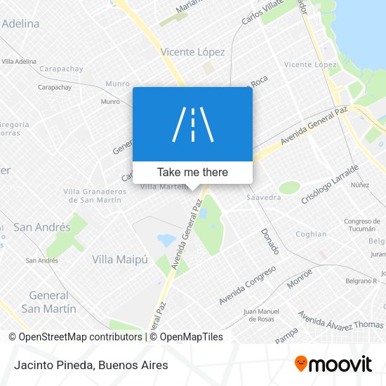 Mapa de Jacinto Pineda