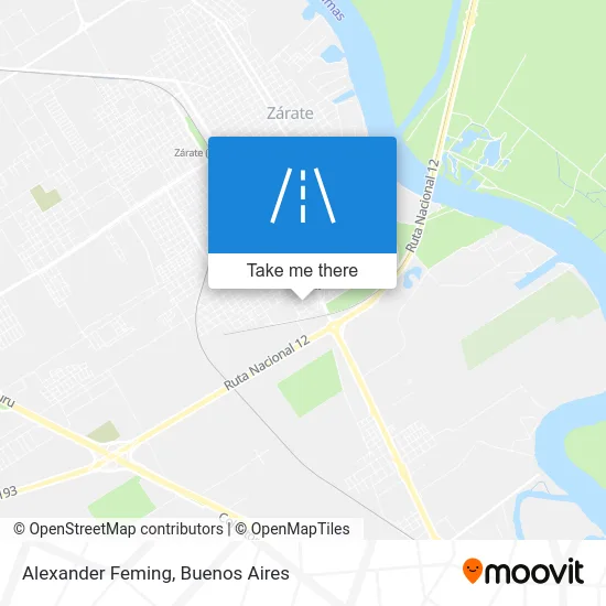 Alexander Feming map