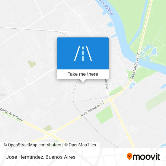 José Hernández map