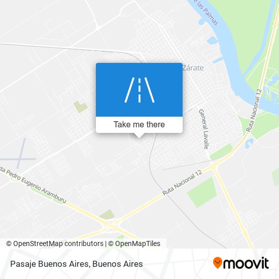 Pasaje Buenos Aires map