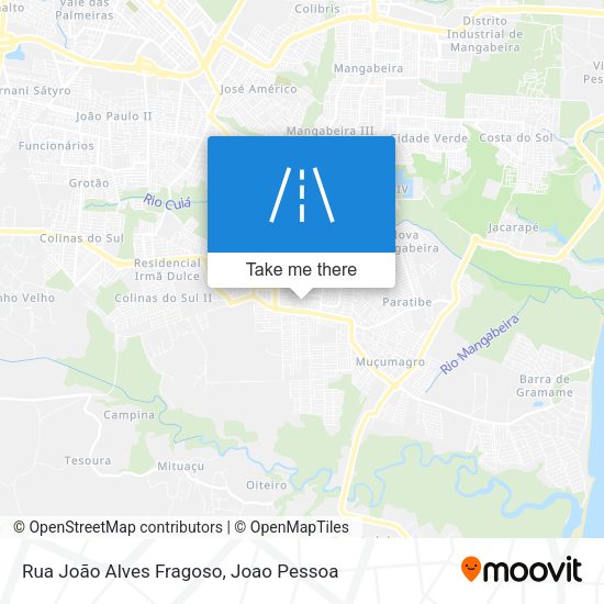 Rua João Alves Fragoso map