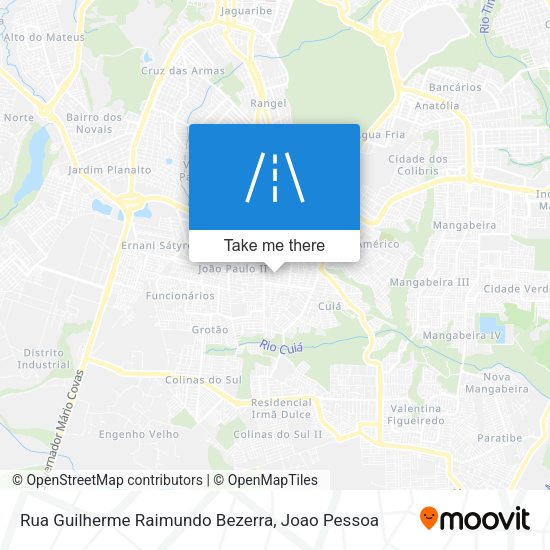 Rua Guilherme Raimundo Bezerra map