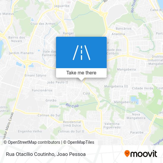 Rua Otacílio Coutinho map