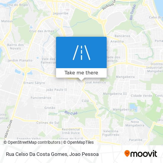 Rua Celso Da Costa Gomes map