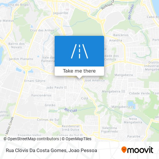 Rua Clóvis Da Costa Gomes map