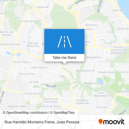 Rua Haroldo Monteiro Freire map