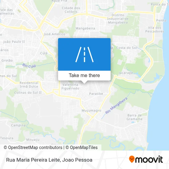 Rua Maria Pereira Leite map