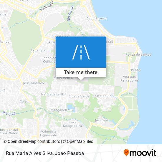 Rua Maria Alves Silva map