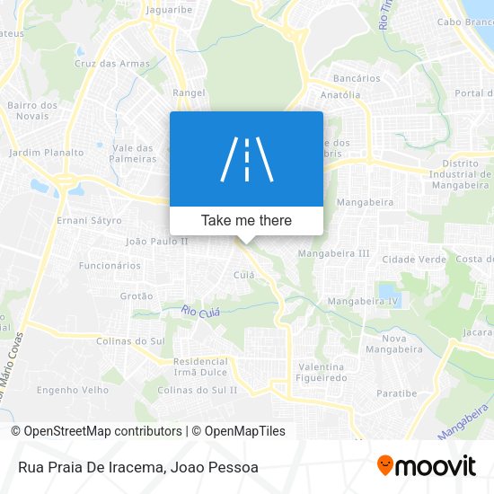 Rua Praia De Iracema map
