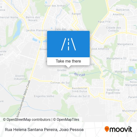 Rua Helena Santana Pereira map