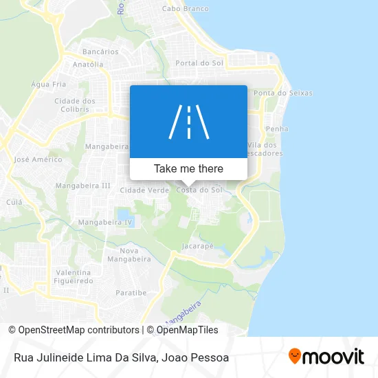 Rua Julineide Lima Da Silva map