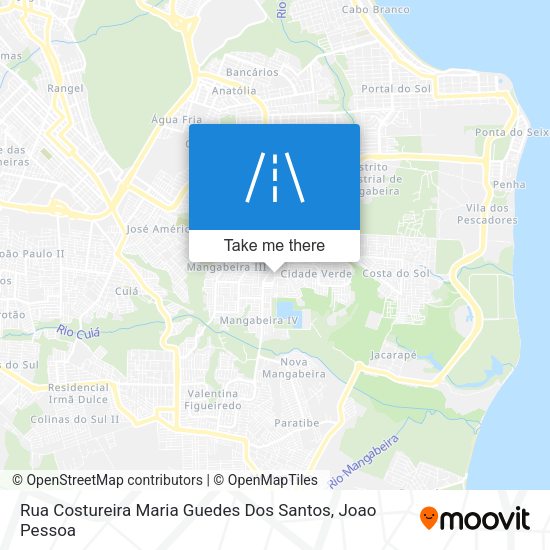 Rua Costureira Maria Guedes Dos Santos map