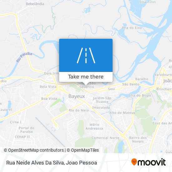 Rua Neide Alves Da Silva map