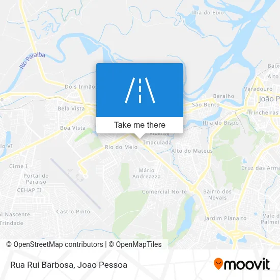 Rua Rui Barbosa map
