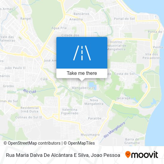 Rua Maria Dalva De Alcântara E Silva map
