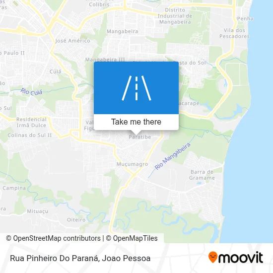 Rua Pinheiro Do Paraná map