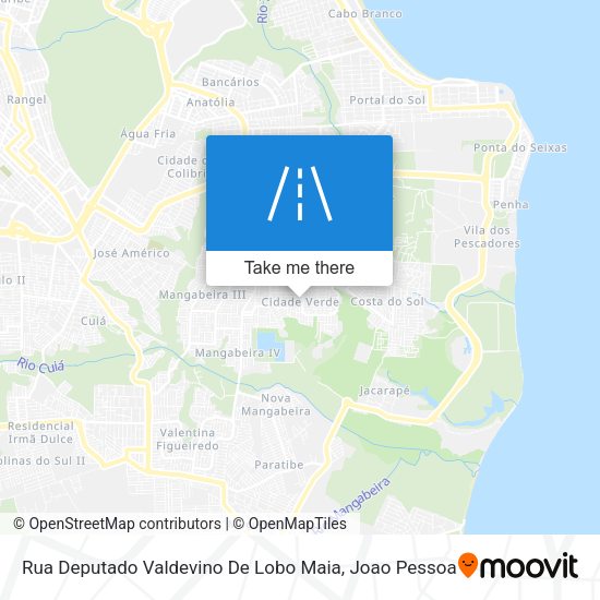 Rua Deputado Valdevino De Lobo Maia map