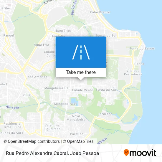 Rua Pedro Alexandre Cabral map