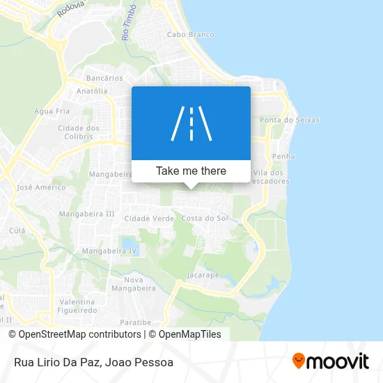 Rua Lirio Da Paz map