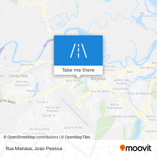 Rua Manaus map