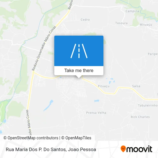 Rua Maria Dos P. Do Santos map