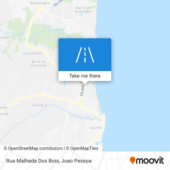 Rua Malhada Dos Bois map