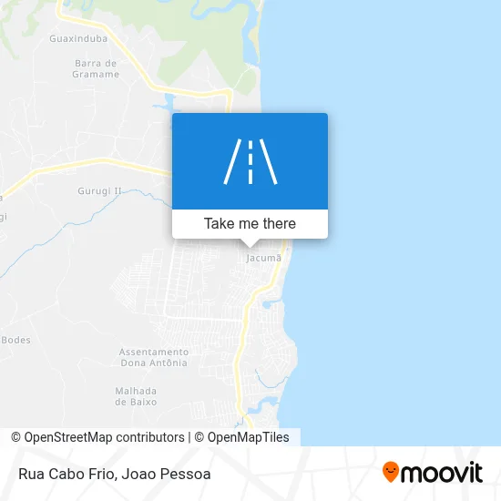 Rua Cabo Frio map