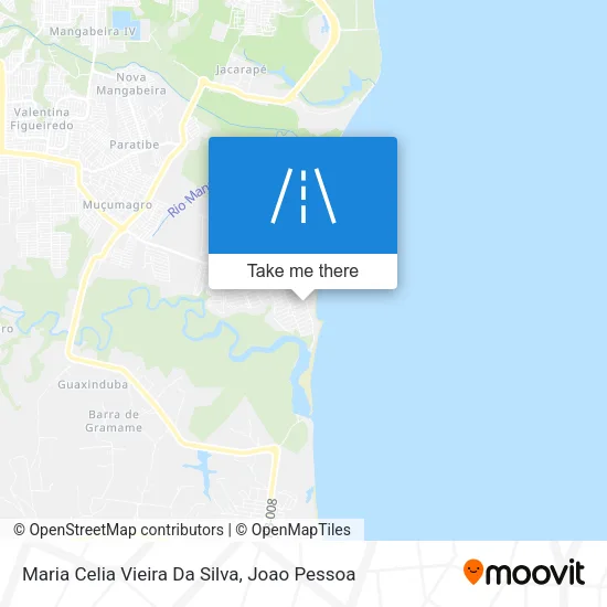 Maria Celia Vieira Da Silva map