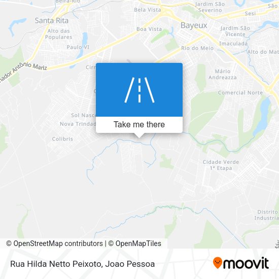 Rua Hilda Netto Peixoto map