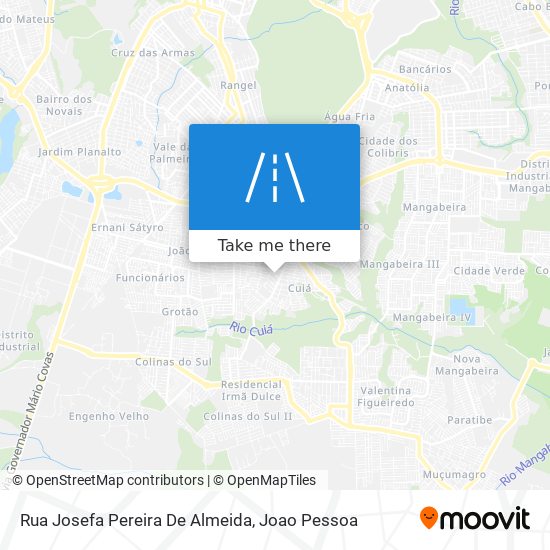 Rua Josefa Pereira De Almeida map