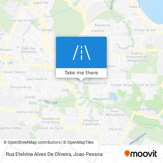 Rua Etelvina Alves De Oliveira map