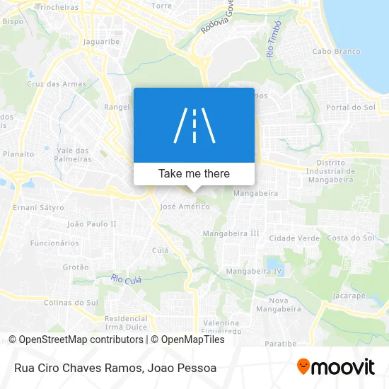 Rua Ciro Chaves Ramos map