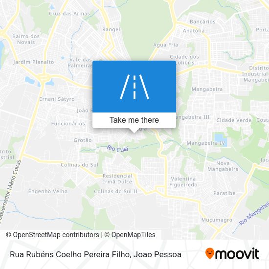Rua Rubéns Coelho Pereira Filho map