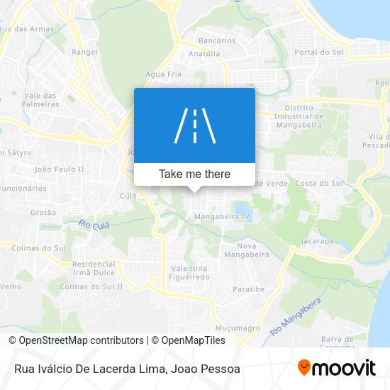 Rua Iválcio De Lacerda Lima map