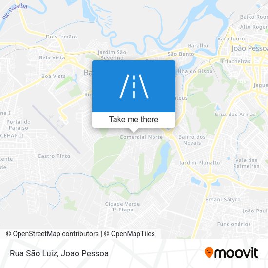 Rua São Luiz map