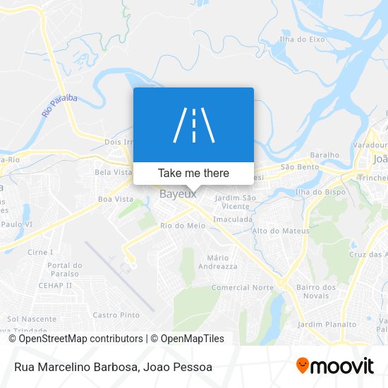 Rua Marcelino Barbosa map