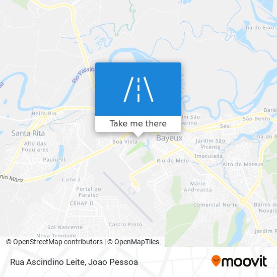 Rua Ascindino Leite map