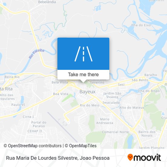 Rua Maria De Lourdes Silvestre map