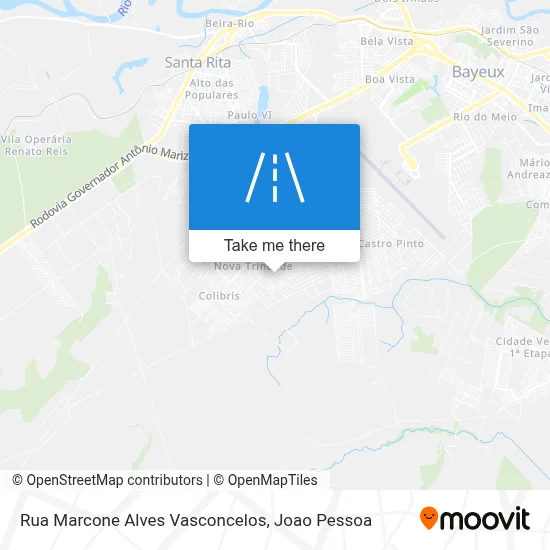 Rua Marcone Alves Vasconcelos map