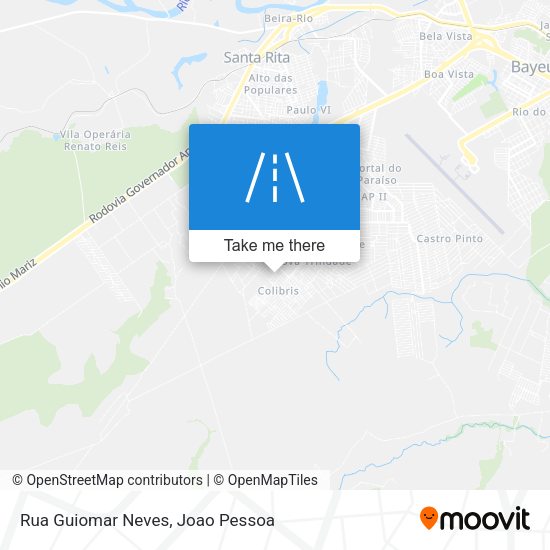 Rua Guiomar Neves map