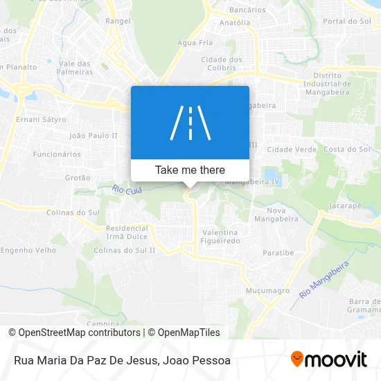 Rua Maria Da Paz De Jesus map