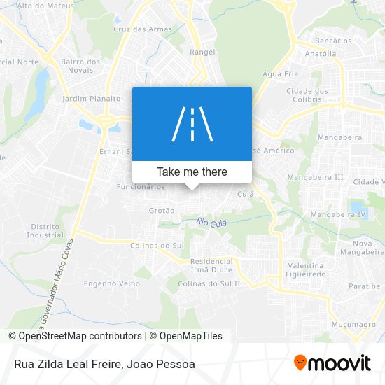 Rua Zilda Leal Freire map