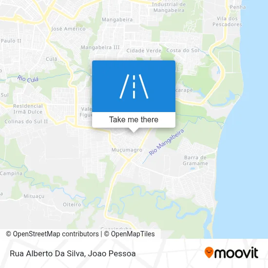 Rua Alberto Da Silva map