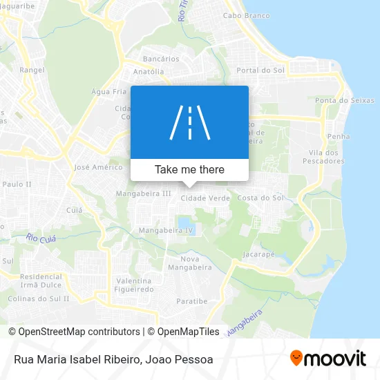 Rua Maria Isabel Ribeiro map